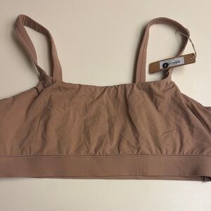 SKIMS Fits Everybody Bralette in Sienna 2X
